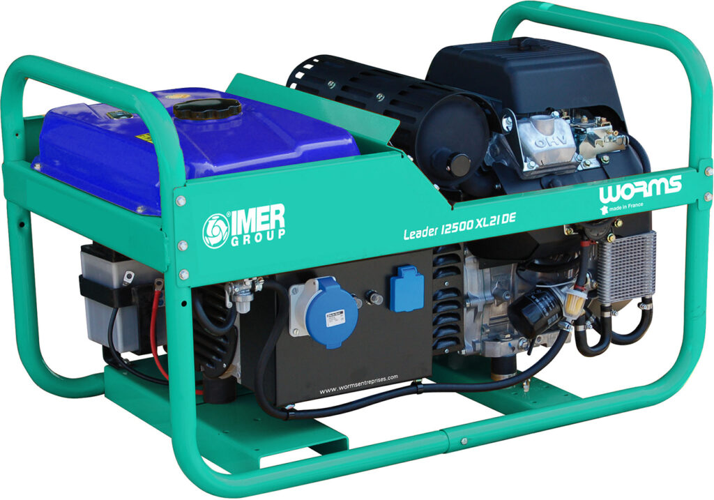 Генератор бензинов монофазен Leader 12500 XL21 DE